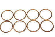 XK-17 キタコ Kitaco マフラーガスケット33x37 8個セット Muffler gasket/2X-3855