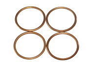 カワサキ純正部品 11061-1372 マフラーガスケット 33x37 4個セット Muffler gasket Genuine parts/4X-538…