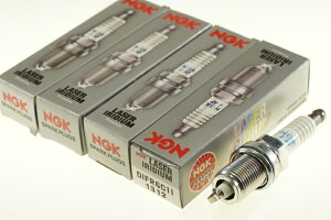 NGK DIFR6C11 1312 ��̌` x4�{ �G�k�W�[�P�[ ���{���ꓩ�� Spark plug/4X-4923 �f���JD:5 DELICA D:5 CV4W(2WD) �A�E�g�����_�[ OUTLANDER CW4W �p�W�F�� PAJERO V83W 93W