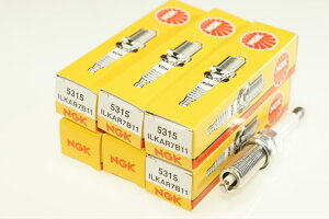NGK ILKAR7B11 4912 ��̌` x6�{ �G�k�W�[�P�[ ���{���ꓩ�� Spark plug/6X-2307