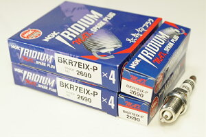NGK BKR7EIX-P 2690 �|���`�J�V�� x10�{ �G�k�W�[�P�[ ���{���ꓩ�� Spark plug/AX-2353 FTO DE3A FTO DE3A �G�L�V�[�W - �G�L�V�[�W - �C���v���b�T IMPREZA GDB GGB