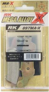 RK �u���[�L�p�b�h RK-897 MA-X MEGA ALLOY X MAX ���K�A���C/00-5531 YZ250F VZ450F