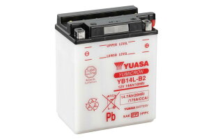 TAIWAN YUASA �o�b�e���[ 12V �t�ʊJ���� �݊��FYB14L-B2/GM14Z-3B/FB14L-B2/00-E463