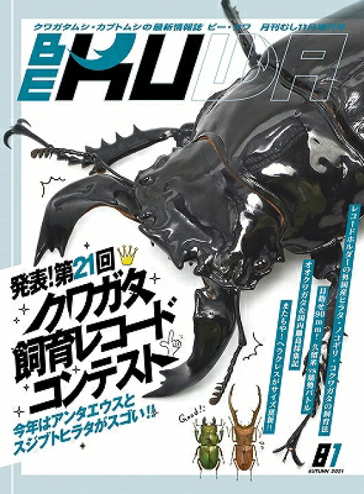 楽天市場】送料無料☆代引き不可ビークワ81号【絶版】BE-KUWA81 