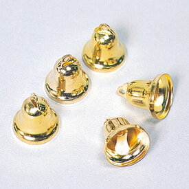 ツリーやリースの装飾に！金ベル20mmφ（10個入）