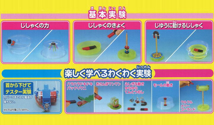 楽天市場 小学3年生 理科実験教材 豆電球とじしゃく C型 手作り工房遊