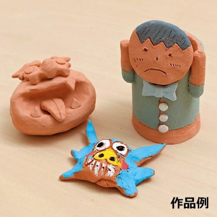 楽天市場 テラコッタ粘土 はにわ粘土 10kg 10kgの塊です 手作り工房遊