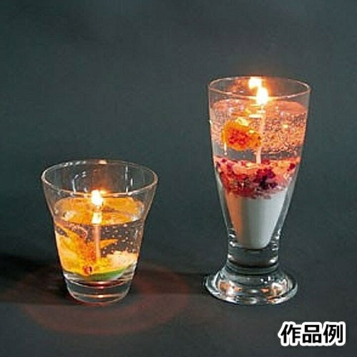 楽天市場 オリジナル透明キャンドルを作ろう 透明ジェルキャンドル 1l 手作り工房遊