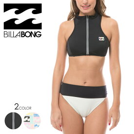 79%OFF │ スペシャル セール │ BILLABONG ラッシュガード レディース NEW WAVE REISSUE CROP MUSCLE AI013-804 ブラック/ホワイト S 【evi】