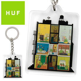 75%OFF │ スペシャル セール │ HUF ハフ キーホルダー チャーム メンズ レディース ストリート ブランド AT HOME KEY CHAIN AC80177 マルチ ワンサイズ 2022秋冬 新作 【evi】【sku】