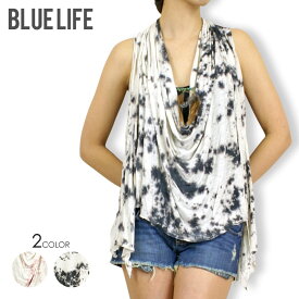 BLUE LIFE ブルーライフ ノースリーブ FREE FLOWING COWL SLVLESS TOP