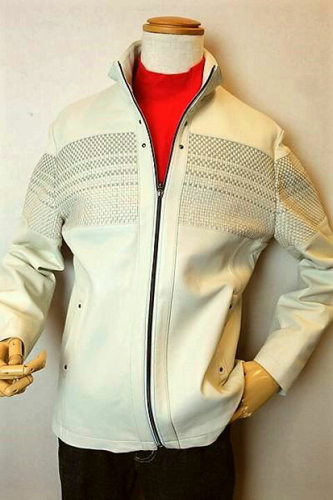 楽天市場 セール35 off co レザーブルゾン 2020秋冬新作 メンズウェア レザージャケット 羊革 ビビコ服 ビビコ イントレチャート使いレザーブルゾン オフホワイト フォーシーズン ギャラリー 楽天市場 セール35 off co レザーブルゾン 2020秋冬新作 メンズウェア レザージャケット 羊革 ビビコ服 ビビコ イントレチャート使いレザーブルゾン オフホワイト フォーシーズン ギャラリー