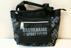 【セール20%OFF】 カステルバジャック CASTELBAJAC 【手提げバッグ】【2024秋冬新作】【メンズ】【レディース】【ゴルフ】【カステルバジャック服&バッグ】 ロゴプリントミニ手提げバッグ ブ