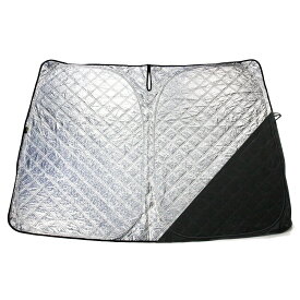 【車種専用設計】 ノア/ヴォクシー90系 フロントサンシェード UVカット 日よけ 日差しカット 吸盤不要 収納袋付 1枚 (トクトヨ)Tokutoyo