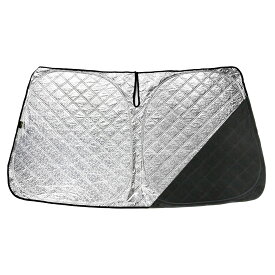 【車種専用設計】 カローラクロス 2021年〜 フロントサンシェード UVカット 日よけ 日差しカット 吸盤不要 収納袋付 1枚 (トクトヨ)Tokutoyo