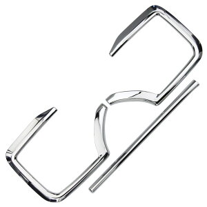 ホンダ N-BOX カスタム JF5/JF6 フロントフォグガーニッシュ 外装カスタムパーツ 鏡面メッキ仕上げ 3P (トクトヨ)Tokutoyo