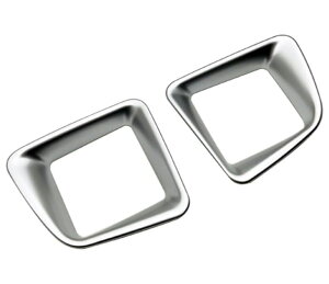 日産 新型 セレナ C28系 カップホルダーガーニッシュ カスタムパーツアクセサリー Serena インテリアパネル サテンシルバー 2P (トクトヨ)Tokutoyo