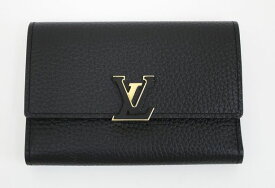 【質SHOPアデ川】LOUIS VUITTON ルイヴィトン トリヨン ポルトフォイユ・カプシーヌコンパクト M62157 三つ折り財布 ノワール ホットピンク【中古】【USED】【送料無料】【質屋】【財布】【ブラック】【アデガワ】【北越谷】