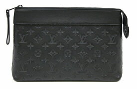 【質SHOPアデ川】LOUIS VUITTON ルイヴィトン ヴォワヤージュスープル モノグラム シャドウ M82545 クラッチバッグ ブラック メンズ【中古】【USED】【送料無料】【質屋】【バッグ】【アデガワ】【北越谷】