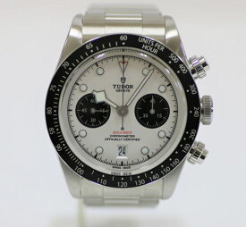 【質SHOPアデ川】TUDOR チューダー チュードル ブラックベイ クロノ 79360N 0002 メンズ 腕時計 ホワイト 自動巻き【中古】【USED】【送料無料】【質屋】【時計】【白文字盤】【アデガワ】【北越谷】