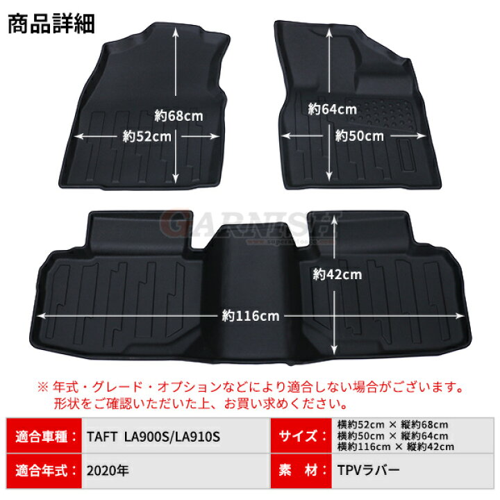 楽天市場】【390円クーポン対象！】 送料無料 ダイハツ タフト LA900S 