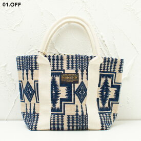 【2025SS】PENDLETON ペンドルトン ハーディング総柄 ゴブラン織 ミニトートバッグ / PENDLETON WOOLEN MILLS GOBELINS MINI TOTE BAG ハーディング柄 レディース メンズ