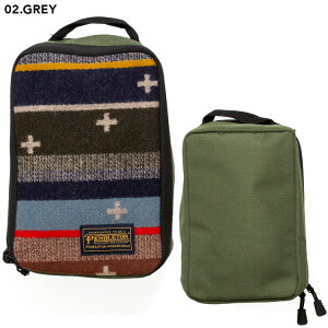 �y���[���֑Ή��z�y2023AW�z�y���h���g�� �E�[�����n �X�N�G�A �|�[�` / PENDLETON PDW SQUARE MULTI POUCH �|�[�`/�o�b�O�C���o�b�O/�A�E�g�h�A pendleton PDT-000-233045 �v���[���g �M�t�g