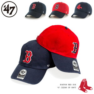 �y3/29�ē��ׁz47 Brand �L���b�v BOSTON RED SOX HOME '47 CLEAN UP �t�H�[�e�B�[�Z�u���u�����h �{�X�g�� ���b�h�\�b�N�X �N���[���A�b�v ���S�h�J �l�C�r�[ ���W���[���[�O �A�����J�����[�O �g�c����