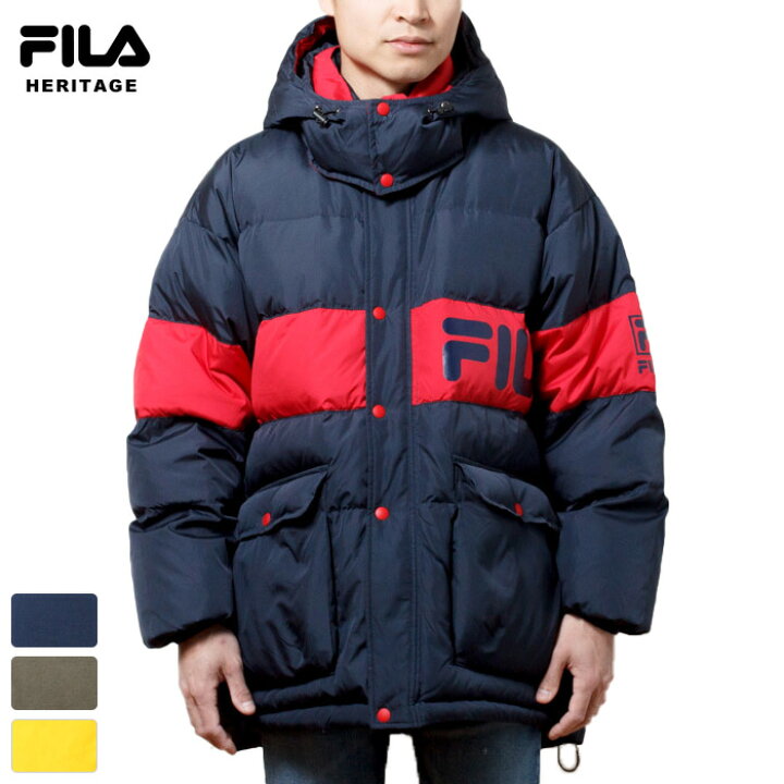 楽天市場】フィラ FILA Heritage ヘリテージ ダウンジャケット / Down 