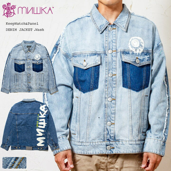 楽天市場】MISHKA ミシカ キープウォッチ 切替デザイン デニム  