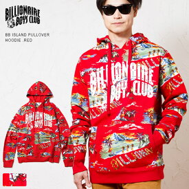 ビリオネアボーイズクラブ 総柄グラフィック プルオーバー パーカー / BILLIONAIRE BOYS CLUB BB ISLAND PULLOVER HOODIE BBC