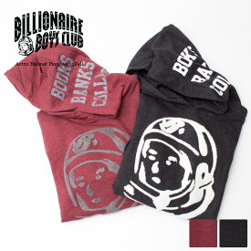 BILLIONAIRE BOYS CLUB ビリオネアボーイズクラブ サガラ刺繍 ヘルメットロゴ プルオーバーパーカー STRO HELMET HOODED 851-7303