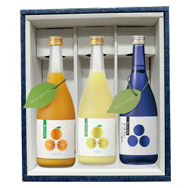 【公式 正規特約店限定】蓬莱泉 リキュール 3本セット（梅酒・YUZU・MIKAN）各720ml｜関谷酒造 日本酒仕込み 飲み比べセット ギフトにもおすすめ 国産果実使用