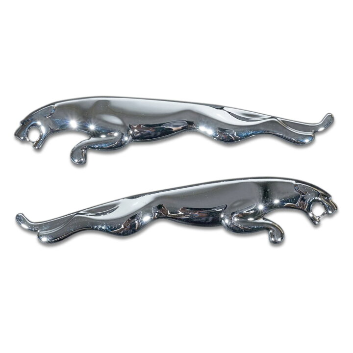 楽天市場 ジャガー Jaguar Xf クロームエンブレム 大 左右セット 160mm 34mm 9010motoring楽天市場店
