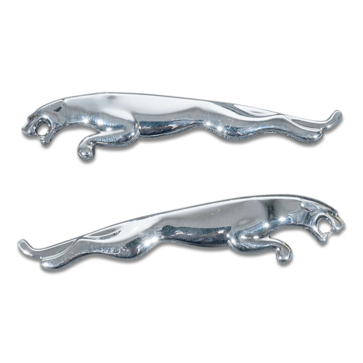 楽天市場 ジャガー Jaguar Xf クロームエンブレム 小 左右セット 80mm 18mm 9010motoring楽天市場店