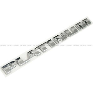 08-11y キャデラック エスカレード プラチナムエディション PLATINUM 純正エンブレム