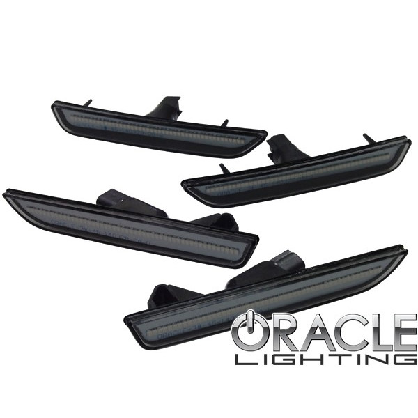 ORACLE LEDサイドマーカー 【予約販売】本 スモーク SET ラッピング無料 10-14y 前後4pc フォード マスタング LED サイドマーカー
