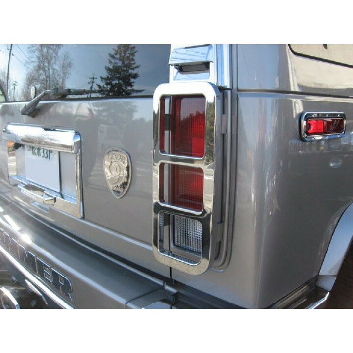 楽天市場】【CODE9】HUMMER/ハマー H2 ビレットテールライトガード 