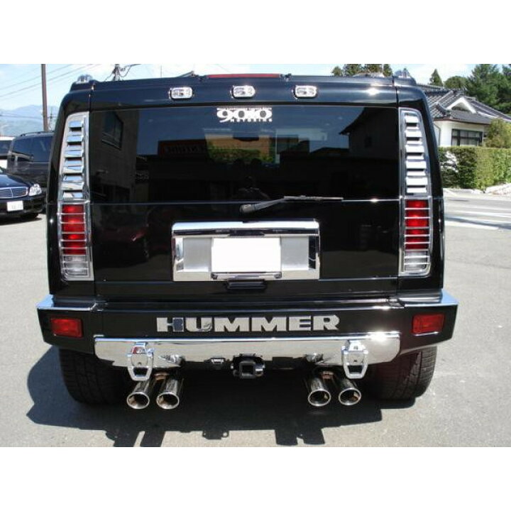 楽天市場】HUMMER/ハマー H2 クローム メッキ テールライトカバー 