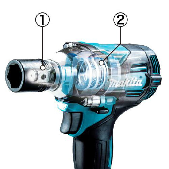 楽天市場】makita マキタ 充電式インパクトレンチ TW004G(TW004GZ 