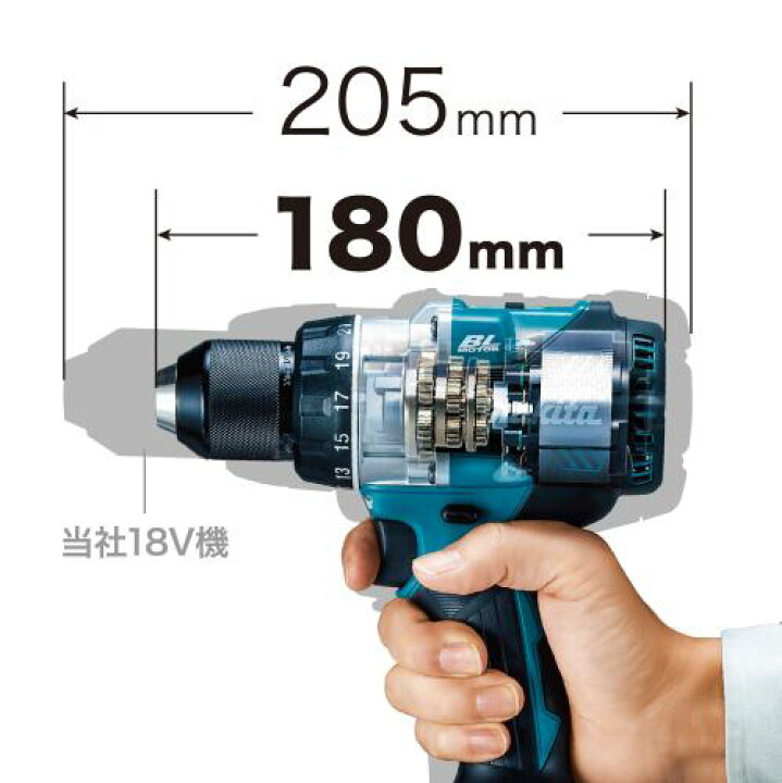 楽天市場】makita マキタ 充電式震動ドライバドリル HP487D(HP487DZ 
