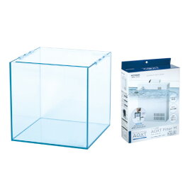 【送料別】コトブキ工芸　クリスタルキューブ　300　アクストフィルターM　ガラス水槽セット　（120）