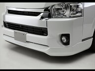 ESSEX フロントリップスポイラーVer.4ハイエース 4型〜9型対応 ワイド用カラー：未塗装 FRP製