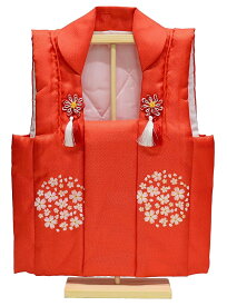 被布着 金彩友禅 桜 中綿入り 木製台付セット ひな人形 雛人形 雛祭り ひな祭り 七五三 衣装 お宮参り