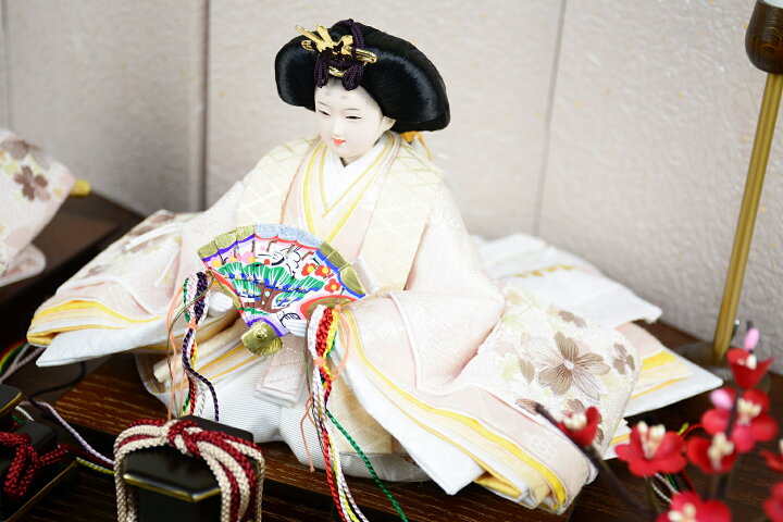 楽天市場】雛人形 左京 田村芙紗彦 親王飾り 限定品 京十二番 流水桜に 