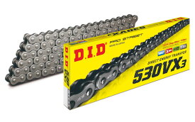 DID 530VX3-106L ZJ(カシメ) 4525516394185　大同工業株式会社 D.I.D バイクチェーン