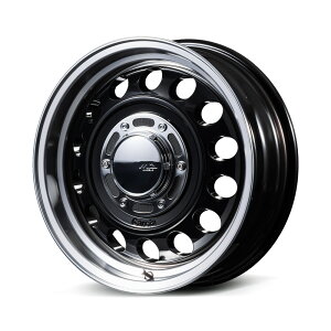MID WHEELS GARCIA CISCO Type 2 14�C���` 5.5J 5H139.720 Black/Rim Polish