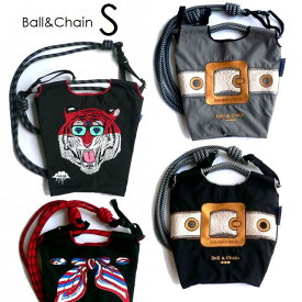 正規品 BALL＆CHAIN ボールアンドチェーン バッグ エコバッグ ショッピングバッグ 2way ポシェット ショルダー Sサイズ MULGA トラ SEKINE SHOGO リンゴ アップル SAN HIDEAKI MIHARA SCARF スカーフ TRICO トリコロール BUCKLE バックル