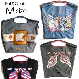 正規品 限定 BALL＆CHAIN ボールアンドチェーン バッグ エコバッグ ショッピングバッグ 2way Mサイズ SAN HIDEAKI MIHARA サンヒデアキミハラ SCARF LEOPARD レオパード TRICOトリコロール スカーフ BUCKLE バックル MESH POCKET メッシュポケット