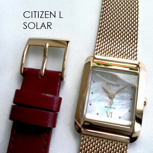 �m�x���e�B�v���[���g�y�N�[�|���ΏۊO�z CITIZEN L �V�`�Y�� �G�� SQUARE ���b�V���o���h �ւ��o���h�t�� �\�[���[ �r���v EW5593-64D �E�H�[���S�[���h ���b�h